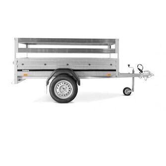 Brenderup 1205 SB fritidstrailer med ekstraudstyr set fra siden